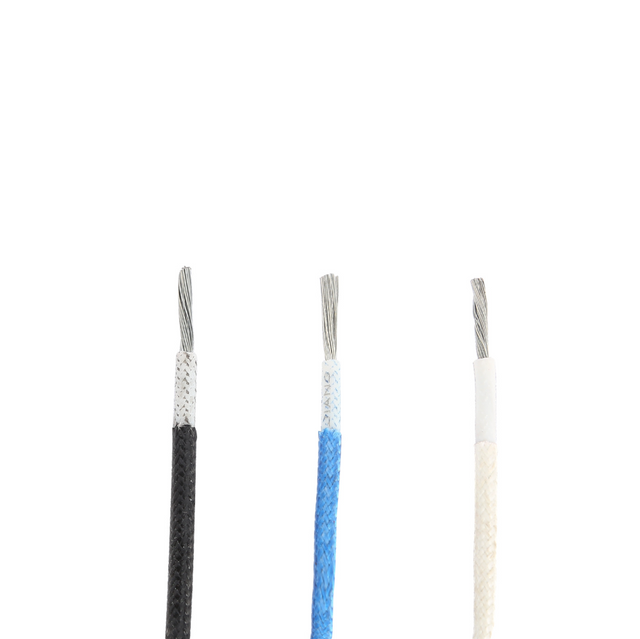 Cable trenzado Figerglass y aislado con caucho de silicona UL3071