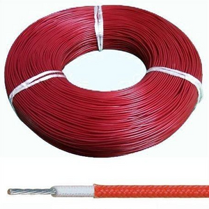 Cable trenzado Figerglass y aislado con caucho de silicona UL3231