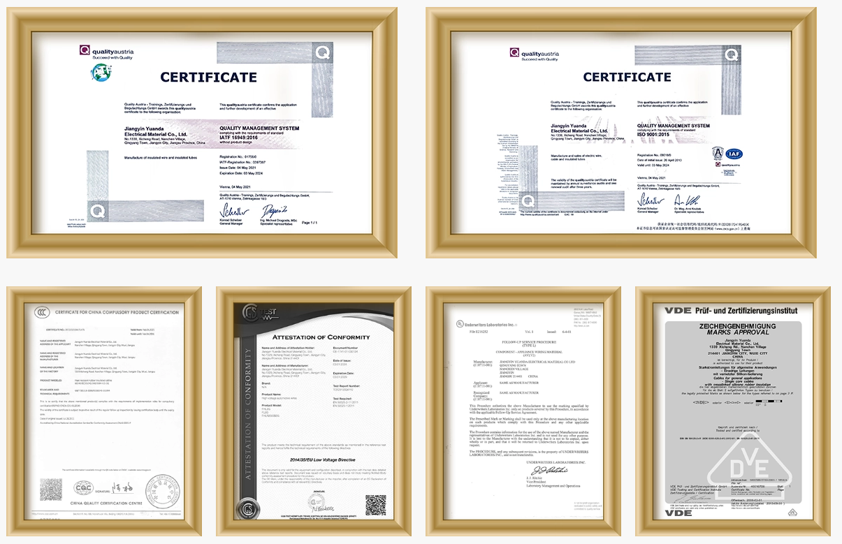 certificaciones